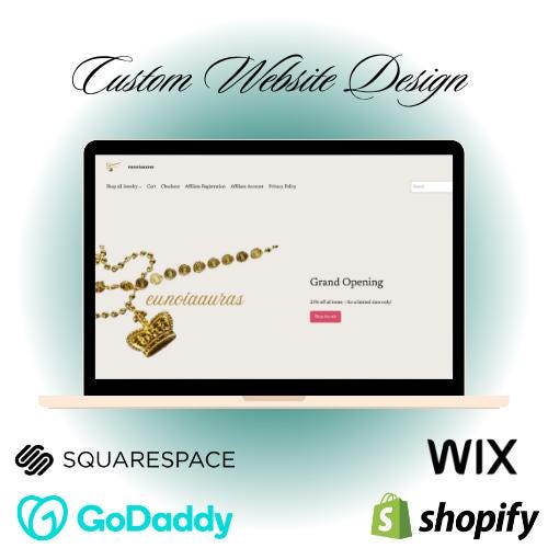 Bronze Website Development Package: Custom Business websites & E-commerce Websites