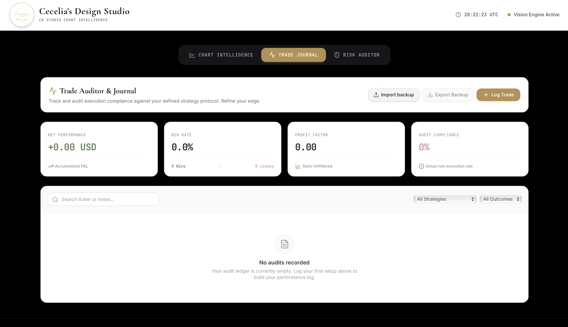 CD Studio Trade Analyzer App