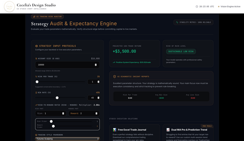 CD Studio Trade Analyzer App