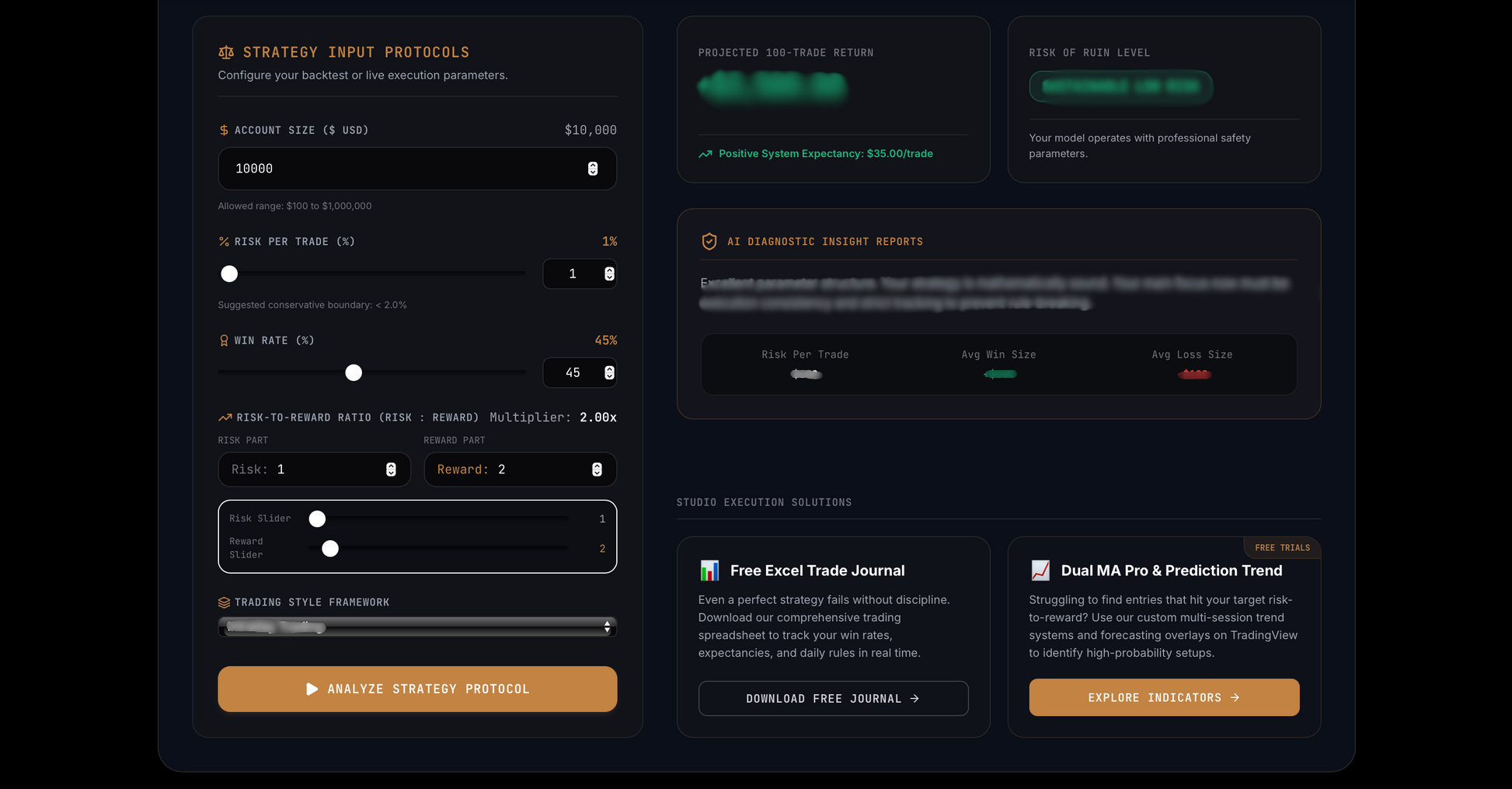 CD Studio Trade Analyzer App